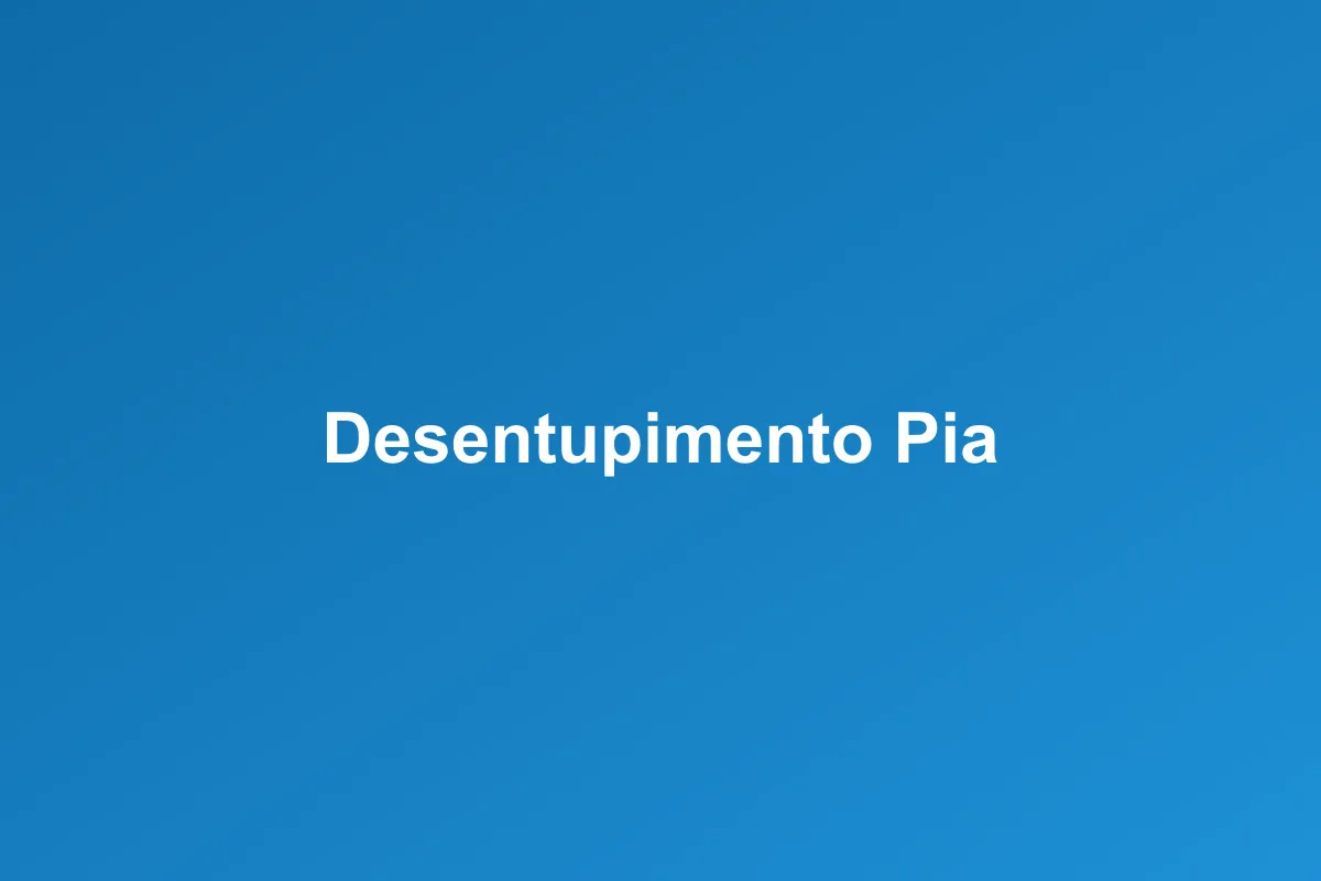 Desentupimento de pia em Campinas – desobstrução profissional